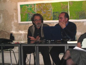 Renato Centonze e il compositore Biagio Putignano           